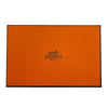 エルメス HERMES カルヴィ □P刻 ブルージーン SV金具 エプソン ユニセックス カードケース