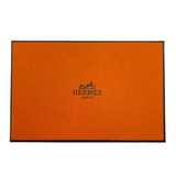 エルメス HERMES カルヴィ □P刻 ブルージーン SV金具 エプソン ユニセックス カードケース