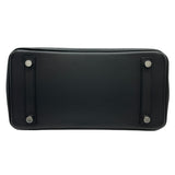 エルメス HERMES バーキン25 □N刻 ブラック SV金具 エプソン レディース ハンドバッグ