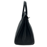 エルメス HERMES バーキン25 □N刻 ブラック SV金具 エプソン レディース ハンドバッグ