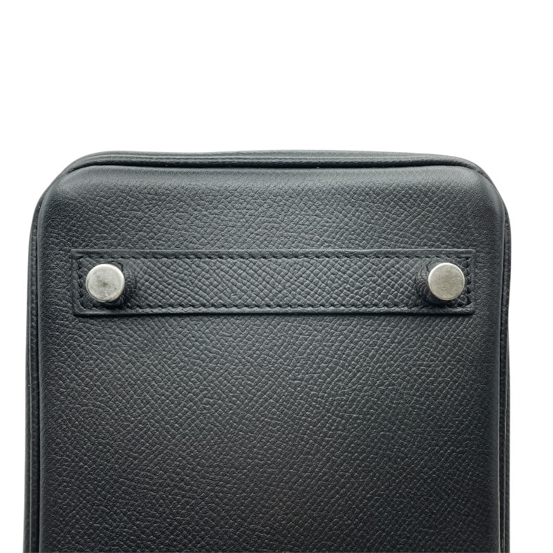エルメス HERMES バーキン25 □N刻 ブラック SV金具 エプソン レディース ハンドバッグ