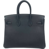 エルメス HERMES バーキン25 K刻印 ブラック GD金具 トゴ レディース ハンドバッグ
