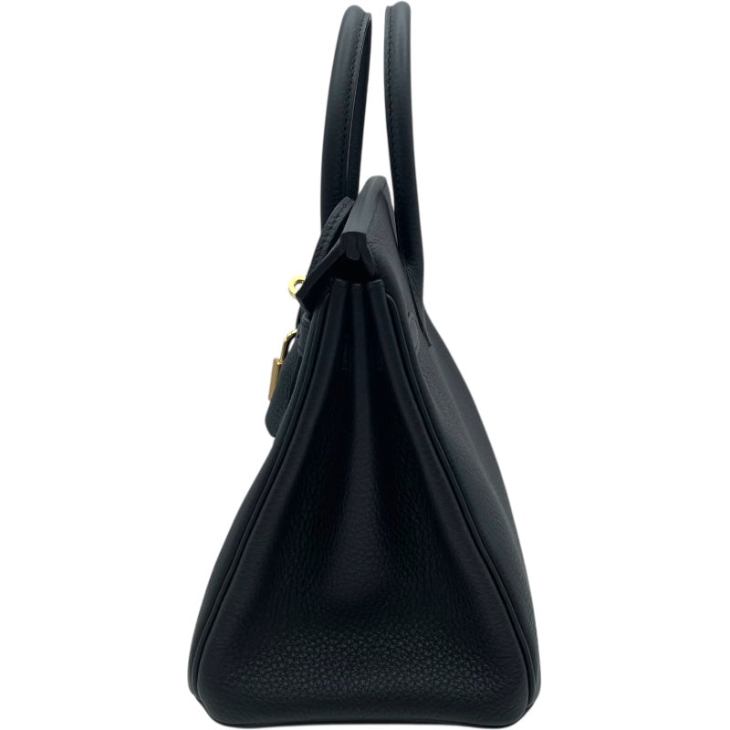 エルメス HERMES バーキン25 K刻印 ブラック GD金具 トゴ レディース ハンドバッグ