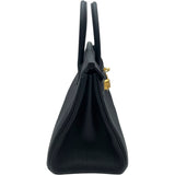 エルメス HERMES バーキン25 K刻印 ブラック GD金具 トゴ レディース ハンドバッグ