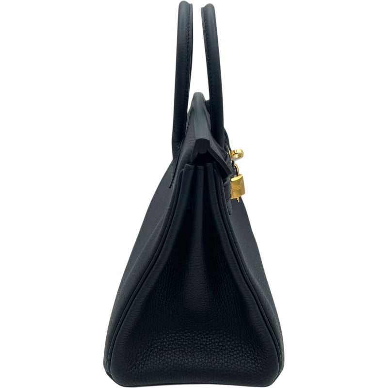 エルメス HERMES バーキン25 K刻印 ブラック GD金具 トゴ レディース ハンドバッグ