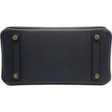 エルメス HERMES バーキン25 K刻印 ブラック GD金具 トゴ レディース ハンドバッグ