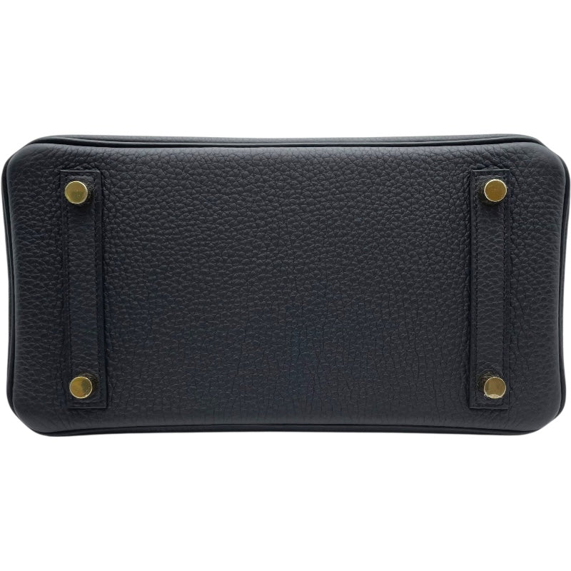 エルメス HERMES バーキン25 K刻印 ブラック GD金具 トゴ レディース ハンドバッグ