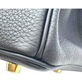 エルメス HERMES バーキン25 K刻印 ブラック GD金具 トゴ レディース ハンドバッグ