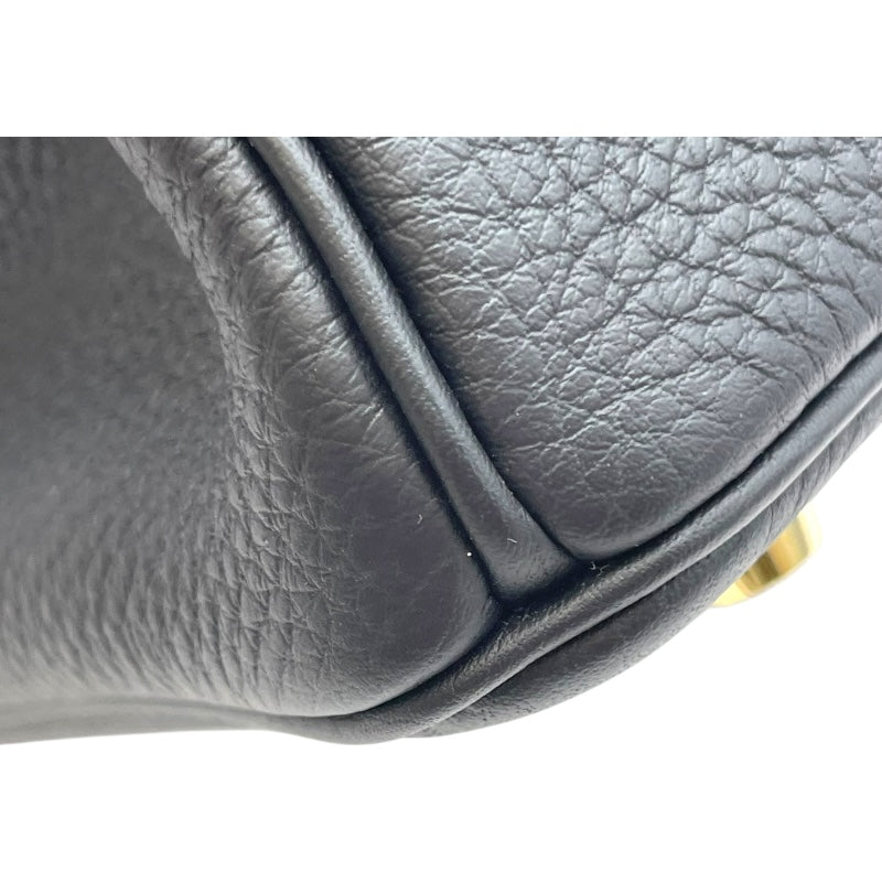 エルメス HERMES バーキン25 K刻印 ブラック GD金具 トゴ レディース ハンドバッグ