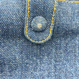 シャネル CHANEL ココマーク バニティ ブルー GD金具 デニム レディース ショルダーバッグ