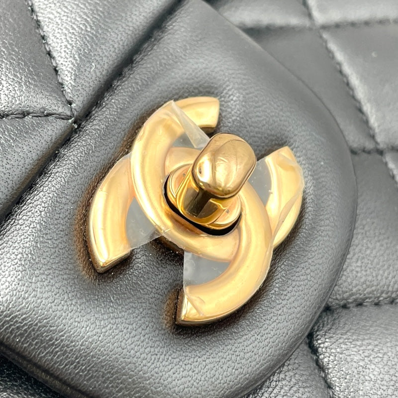 シャネル CHANEL マトラッセ25 A01112 ブラック PG金具 ラムスキン レディース ショルダーバッグ