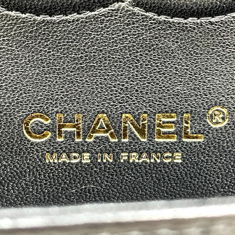シャネル CHANEL マトラッセ25 A01112 ブラック PG金具 ラムスキン レディース ショルダーバッグ