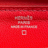 エルメス HERMES アザップロング □N刻 ブーゲンビリア SV金具 アリゲーターマット レディース 長財布