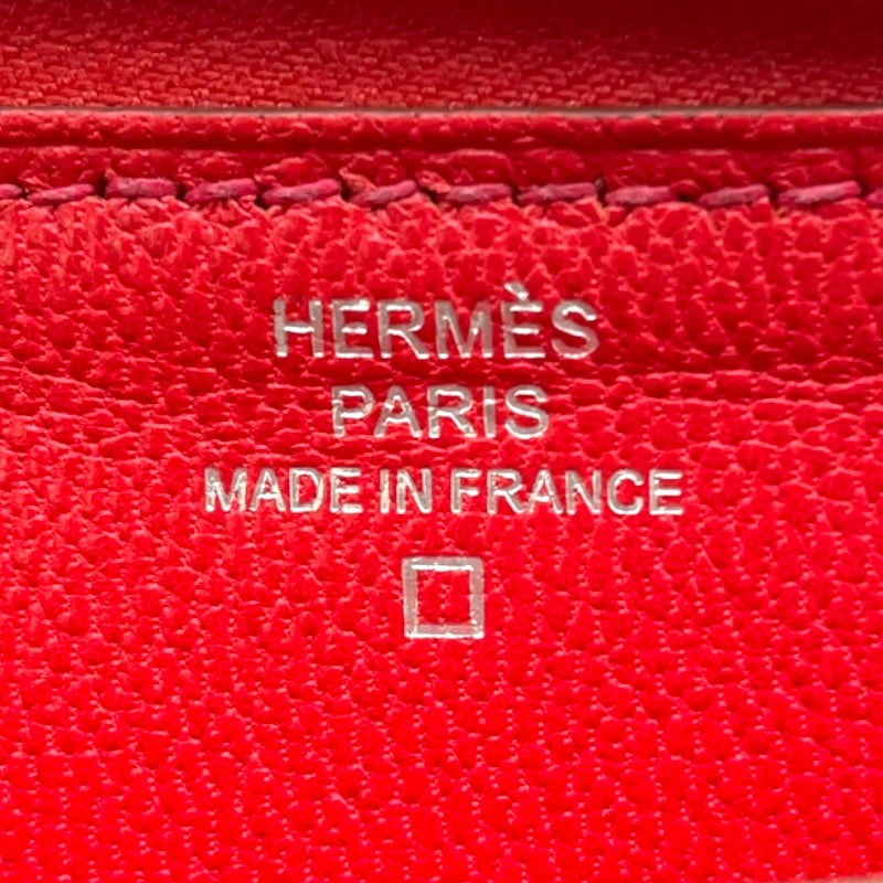 エルメス HERMES アザップロング □N刻 ブーゲンビリア SV金具 アリゲーターマット レディース 長財布