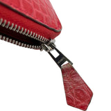 エルメス HERMES アザップロング □N刻 ブーゲンビリア SV金具 アリゲーターマット レディース 長財布