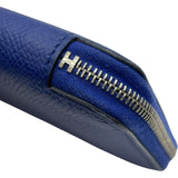 エルメス HERMES アザップ T刻印 ブルーブライトン SV金具 エプソン メンズ 長財布