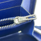 エルメス HERMES アザップ T刻印 ブルーブライトン SV金具 エプソン メンズ 長財布