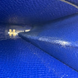 エルメス HERMES アザップ T刻印 ブルーブライトン SV金具 エプソン メンズ 長財布