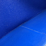 エルメス HERMES アザップ T刻印 ブルーブライトン SV金具 エプソン メンズ 長財布