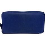 エルメス HERMES アザップ T刻印 ブルーブライトン SV金具 エプソン メンズ 長財布