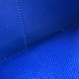 エルメス HERMES アザップ T刻印 ブルーブライトン SV金具 エプソン メンズ 長財布