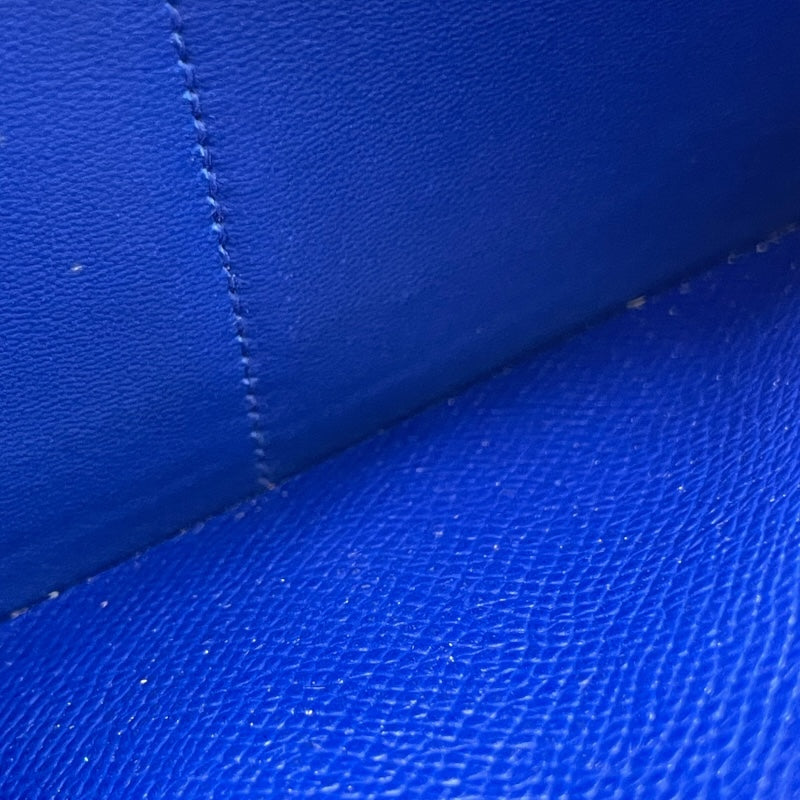 エルメス HERMES アザップ T刻印 ブルーブライトン SV金具 エプソン メンズ 長財布