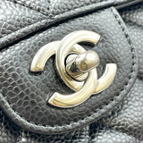 シャネル CHANEL マトラッセ25 A01112 25番台 ブラック SV金具 キャビアスキン レディース ショルダーバッグ