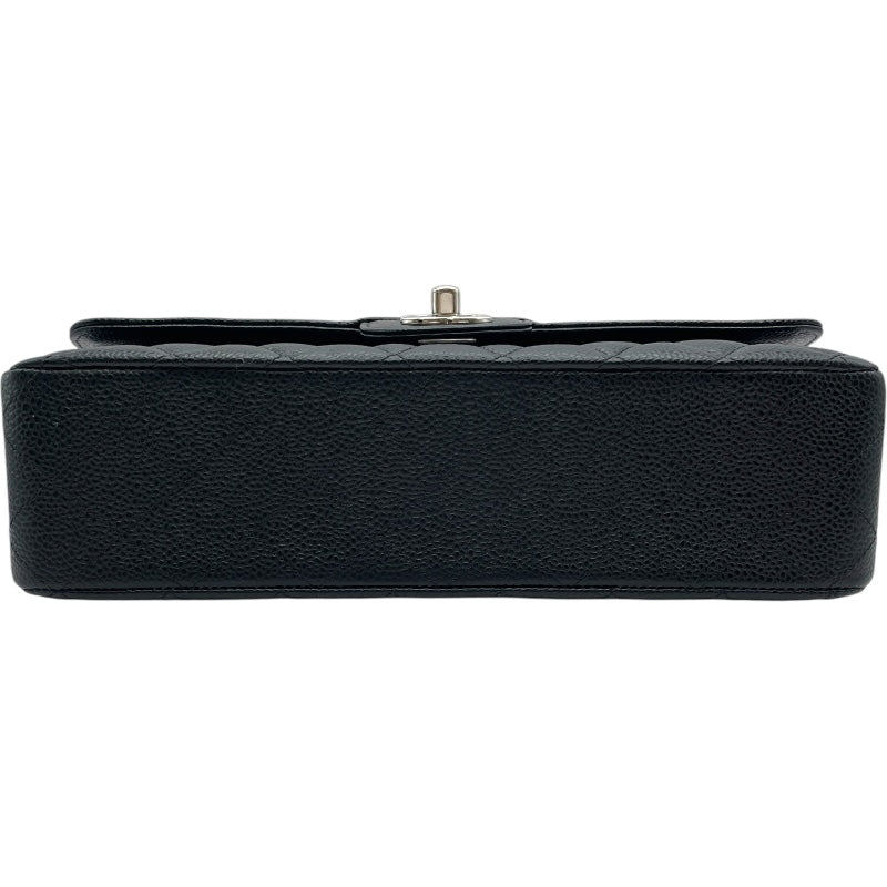 シャネル CHANEL マトラッセ25 A01112 25番台 ブラック SV金具 キャビアスキン レディース ショルダーバッグ
