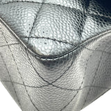 シャネル CHANEL マトラッセ25 A01112 25番台 ブラック SV金具 キャビアスキン レディース ショルダーバッグ