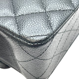 シャネル CHANEL マトラッセ25 A01112 25番台 ブラック SV金具 キャビアスキン レディース ショルダーバッグ