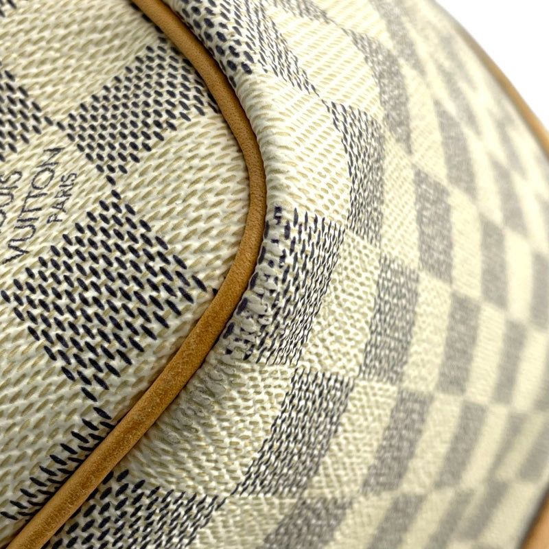 ルイ・ヴィトン LOUIS VUITTON キーポル50 N41430 ホワイト ダミエ・アズール ユニセックス ボストンバッグ