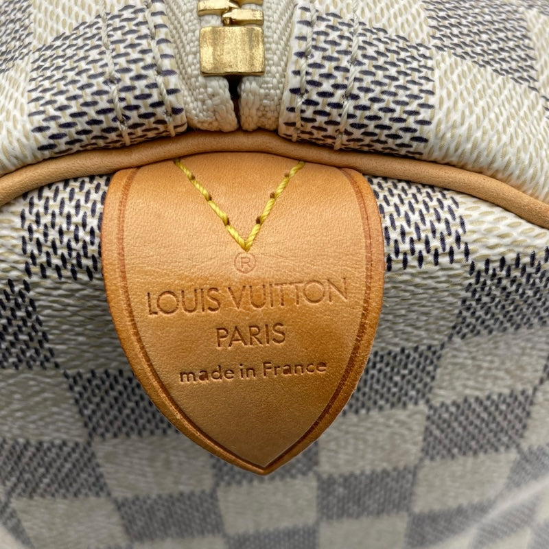 ルイ・ヴィトン LOUIS VUITTON キーポル50 N41430 ホワイト ダミエ・アズール ユニセックス ボストンバッグ