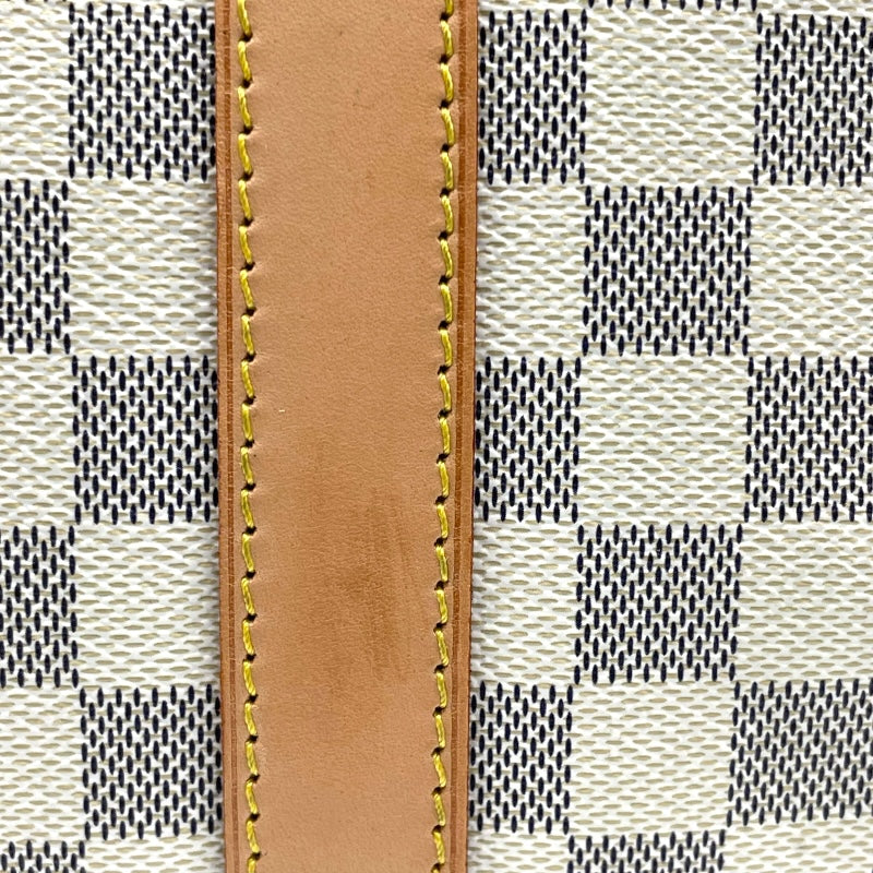 ルイ・ヴィトン LOUIS VUITTON キーポル50 N41430 ホワイト ダミエ・アズール ユニセックス ボストンバッグ