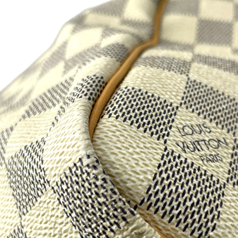 ルイ・ヴィトン LOUIS VUITTON キーポル50 N41430 ホワイト ダミエ・アズール ユニセックス ボストンバッグ