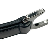 クリスチャン・ディオール Christian Dior トロッターサドルバッグ ブラック SV金具 キャンバス レディース ハンドバッグ