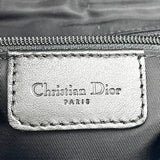 クリスチャン・ディオール Christian Dior トロッターサドルバッグ ブラック SV金具 キャンバス レディース ハンドバッグ