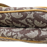 クリスチャン・ディオール Christian Dior トロッターサドルバッグ ブラウン GD金具 キャンバス レディース ハンドバッグ