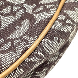 クリスチャン・ディオール Christian Dior トロッターサドルバッグ ブラウン GD金具 キャンバス レディース ハンドバッグ