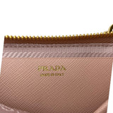 プラダ PRADA トライアングル Re-Nylon ショルダー 1NR015 ピンク サフィアーノ レディース ショルダーバッグ