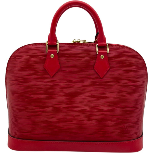 ルイ・ヴィトン LOUIS VUITTON アルマPM M52147 レッド エピ レディース ハンドバッグ