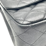 シャネル CHANEL デカマトラッセ30 A58600 ブラック SV金具 キャビア レディース ショルダーバッグ