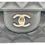 シャネル CHANEL デカマトラッセ30 A58600 ブラック SV金具 キャビア レディース ショルダーバッグ