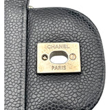 シャネル CHANEL デカマトラッセ30 A58600 ブラック SV金具 キャビア レディース ショルダーバッグ