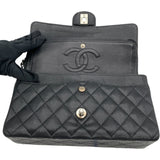 シャネル CHANEL マトラッセ25 A01112 12番台 ブラック SV金具 キャビア レディース ショルダーバッグ