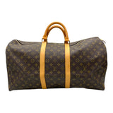 ルイ・ヴィトン LOUIS VUITTON キーポル55 M41424 ブラウン モノグラムキャンバス ユニセックス ボストンバッグ