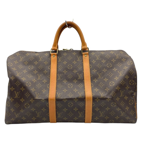 ルイ・ヴィトン LOUIS VUITTON キーポル50 M41426 ブラウン モノグラムキャンバス レディース ボストンバッグ