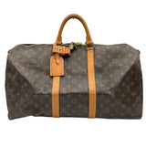 ルイ・ヴィトン LOUIS VUITTON キーポル50 M41426 ブラウン モノグラムキャンバス レディース ボストンバッグ