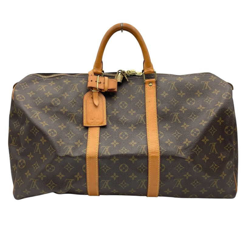 ルイ・ヴィトン LOUIS VUITTON キーポル50 M41426 ブラウン モノグラムキャンバス レディース ボストンバッグ