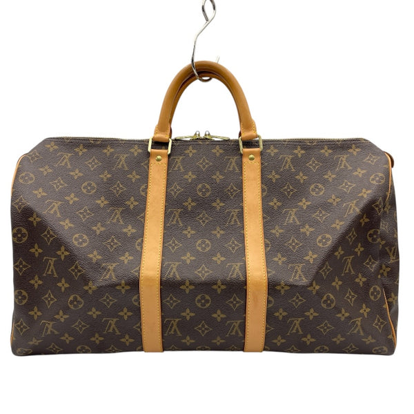 ルイ・ヴィトン LOUIS VUITTON キーポル50 M41426 ブラウン モノグラムキャンバス レディース ボストンバッグ
