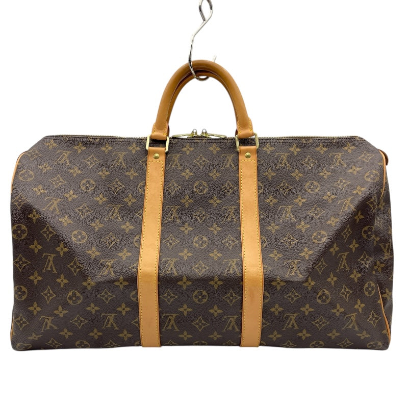 ルイ・ヴィトン LOUIS VUITTON キーポル50 M41426 ブラウン モノグラムキャンバス レディース ボストンバッグ